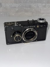 Boîtier Zeiss Ikon Contax I noir – télémétrique 35mm – n° AU80905