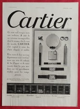 Publicité de Presse: Montres  Bijoux et divers Créations  CARTIER 1931