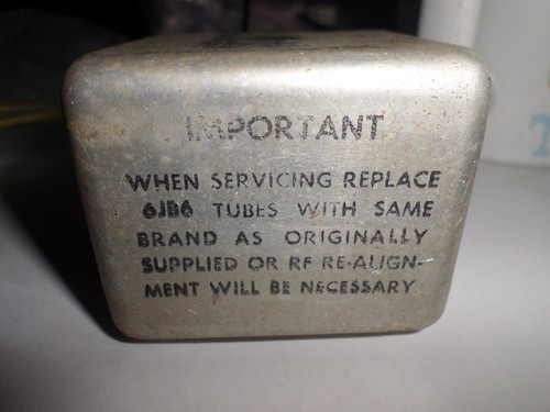 Tune capacitor for drake - rf,