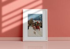 HARRY ELIOTT Lithographie Rare