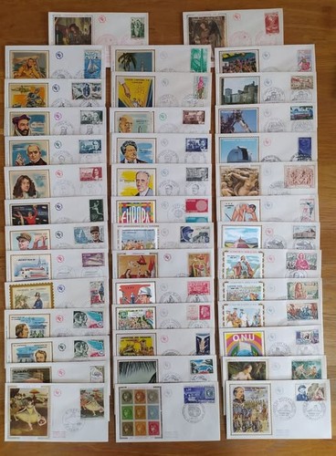 Enveloppes premiers jours - 41,