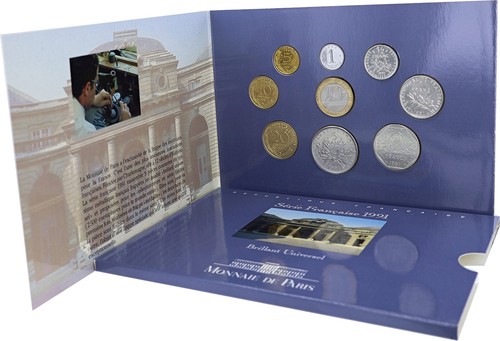 France coffret monnaie de - coffret,