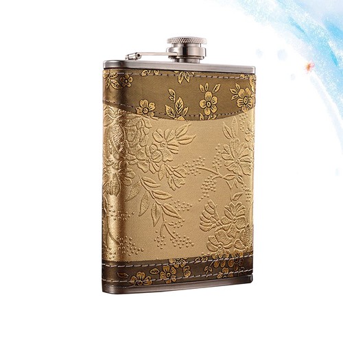 Flasque metal fiole - , acier