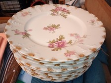 10 assiettes en porcelaine GERARD DUFRAISSEIX ABBOT GDA 1900