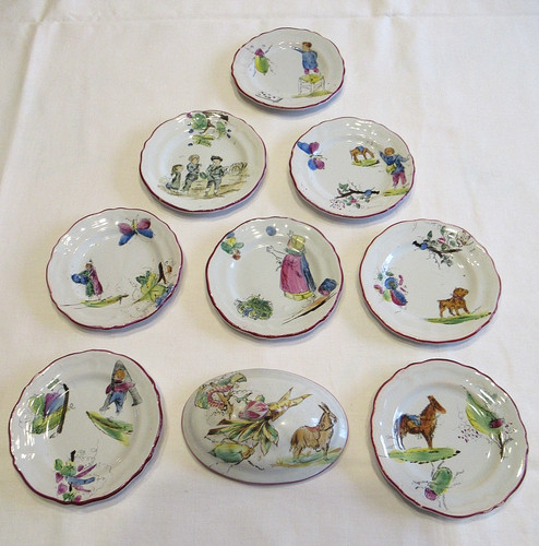 Dinette poupee faience st - de,