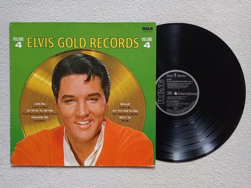 33t elvis presley gold - lp,
