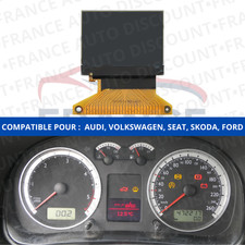 Écran LCD compteur 26 broches pour Audi A2 A3 A4 A6 VW Golf 4 Passat Ford Galaxy