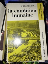 LIVRE DE POCHE LA CONDITION HUMAINE DE ANDRE MALRAUX