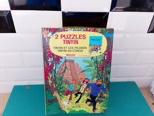 1201252 Jeu de société complet ancien puzzles tintin et les picaros congo willeb