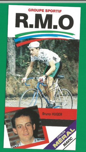 Cyclisme carte cycliste - carte, bruno