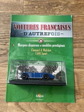Chenard & Walcker 1500 Sport Et Brochure Voitures Françaises D’autrefois 28