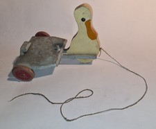 JOUET à TIRER ANCIEN VERS