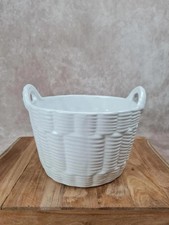 Cache-pot ancien en faïence