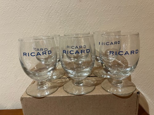 Ricard verres ballon vintage - 6,