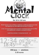 Nouveau jeu de calcul mental pour enfant et adulte. Le temps est compté