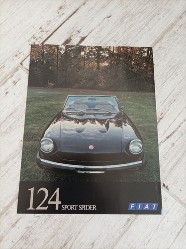 Prospectus brochure fiat - fiat, 124