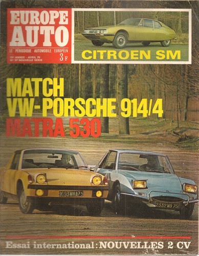 Europe auto 1970 peugeot - europe,