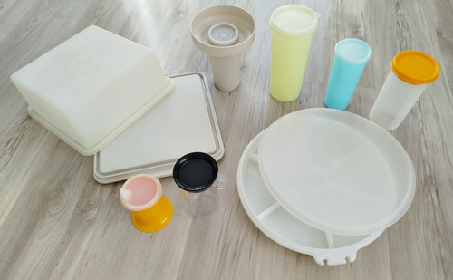 Lot tupperware couvercle - 8,