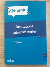 LIVRE-DALLOZ- Institutions