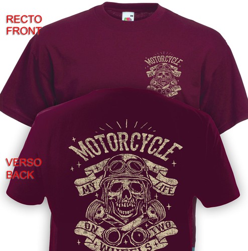 Shirt motorcycles two - t-shirt,