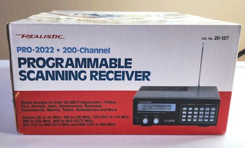Realistic 200 channel scanner - channel,