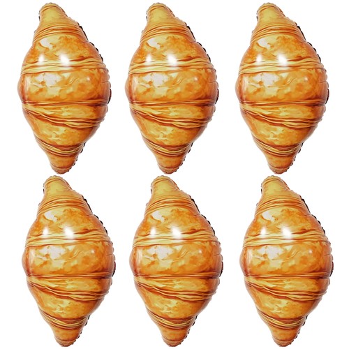 Pack croissant foil balloons - croissant,