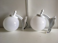Lot de 2 lampes / éclairages d'extérieur