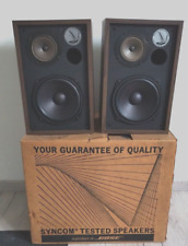 enceinte bose Studiocraft syncom tested 1979