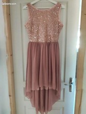 Robe Boohoo rose pâle -