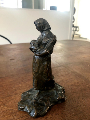 Petit bronze art brut ary - ",