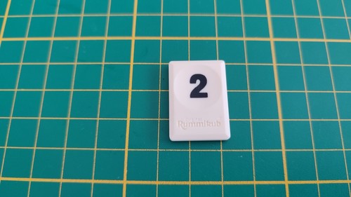 Tuile chiffre noir jeu - tuile, 2