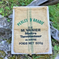 Ancien sac a café de Mr