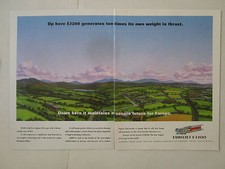 11/1989 PUB EUROJET EUROPEAN MILITARY ENGINE CONSORTIUM EJ200 ENGINE ORIGINAL AD