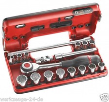 FACOM Assortiment de Clé à Pipe 3/8 ", 12-Kant, Métrique - 18 Pièces Année