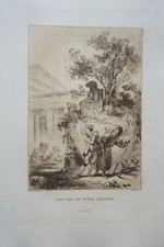 FRAGONARD (1732-1806) GRAVURE