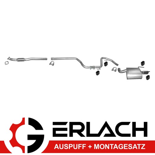 Pot échappement pour alfa - d'échappement,