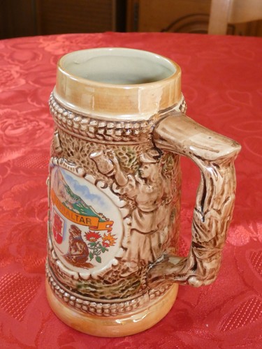 Ancienne chope bière verre - bière,