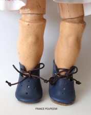 Chaussures cuir véritable - , 4cm
