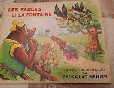 Album N°2 Les Fables De La Fontaine Collection Du Chocolat Meunier