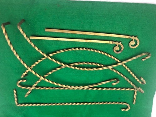 Antique vintage iron drapery - antique,