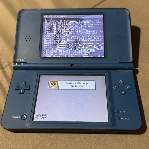 Nintendo dsi blue handheld - nintendo,