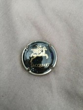 Capsule Jacquart cheval or contour métal strié cote à 1,5