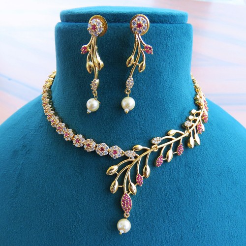 Parure collier boucles - parure, et