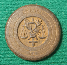 Poids Monétaires - Très Gros Module - à Identifier - Déposé 60