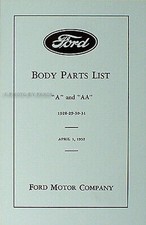 Ford Modèle A Et Aa Corps