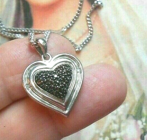 Pendentif coeur ancien - , retro