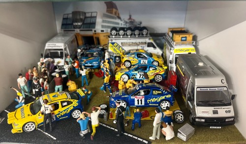 Diorama assistance rallye - diorama,