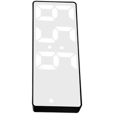 LED Mirror Alarm Clock USB