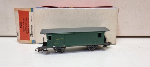 Rivarossi fourgon fnm 651 - rivarossi, d.651