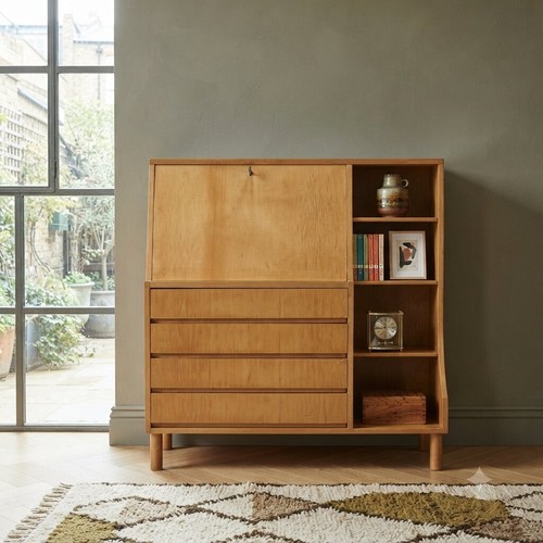 Meuble vintage avec abattant - avec,
